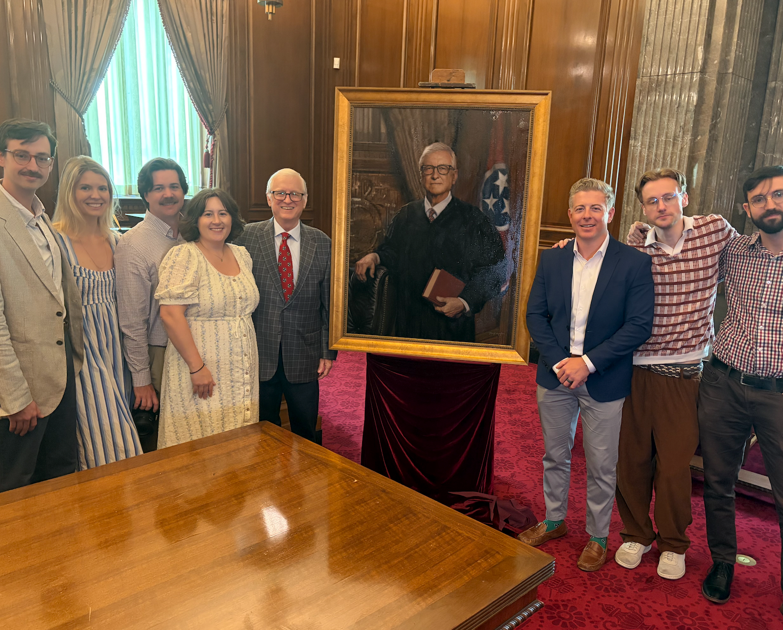 Judge Woodall with his family