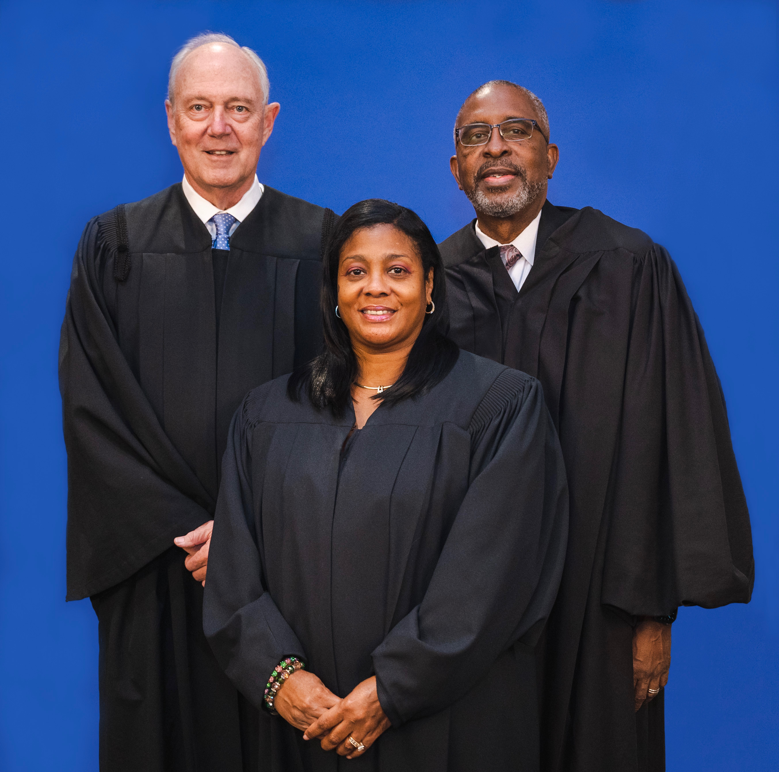 Chancellor Kyle with Chancellor Melanie Taylor Jefferson and Chancellor JoeDae Jenkins, also of the 30th Judicial District