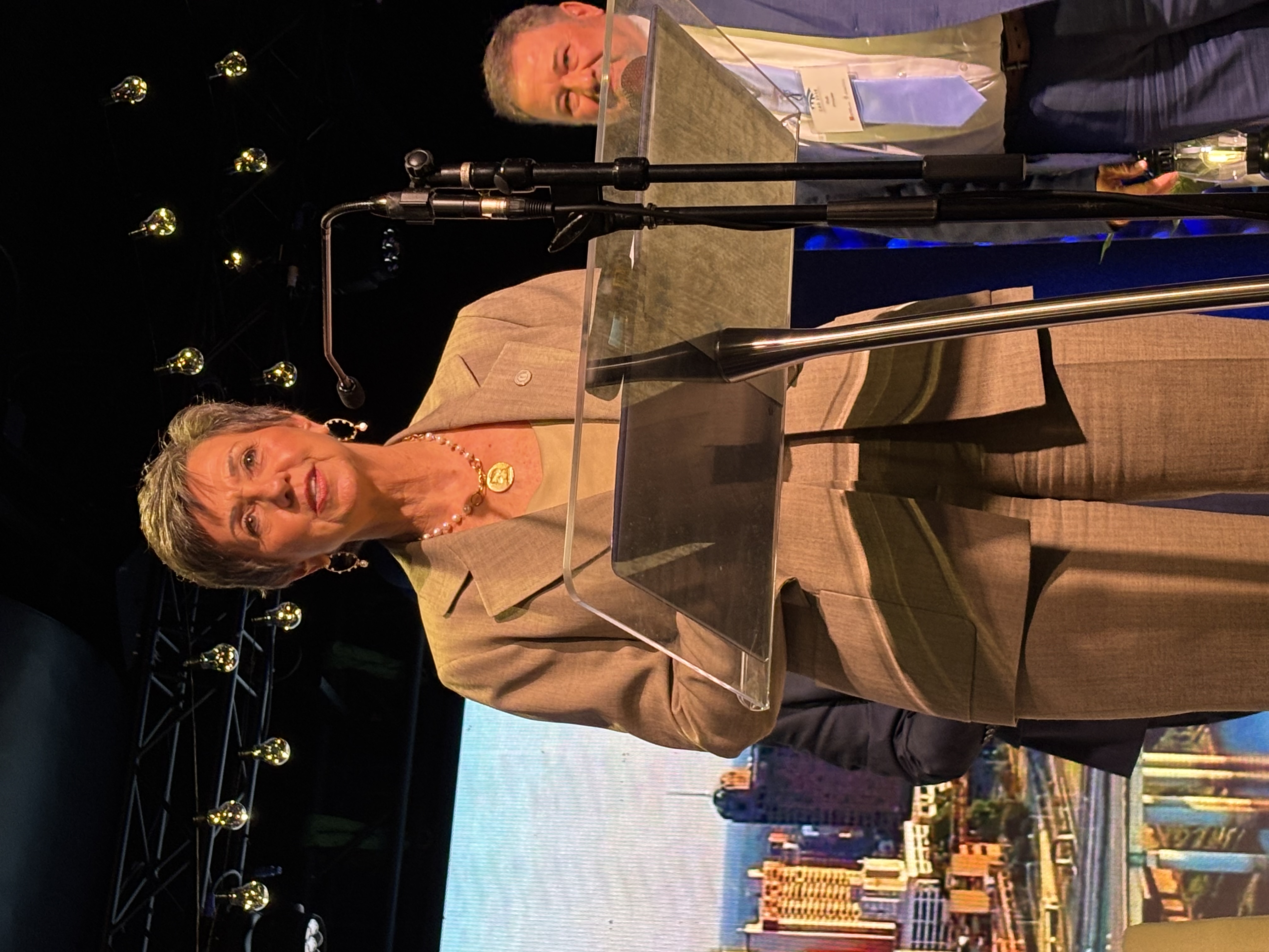 Retired Henry County General Sessions and Juvenile Court Judge Vicki S. Snyder Received the Jim Pryor Award for Child Advocacy.